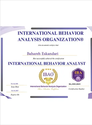 International Behavior Analyst